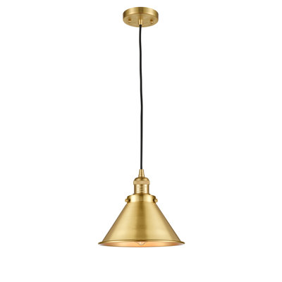 Luminaire suspendu conique à 1 lumière Robert