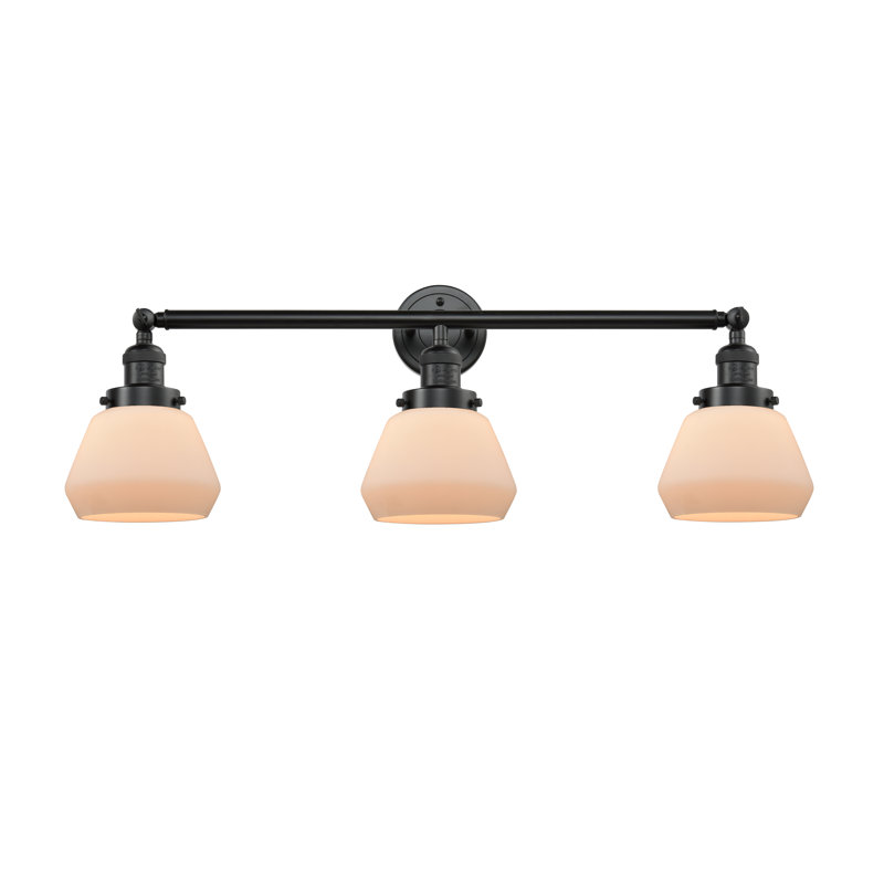 Chill 3 - Light Dimmable Vanity Light, Matte White, Oil Rubbed Bronze, Bulb Not Included