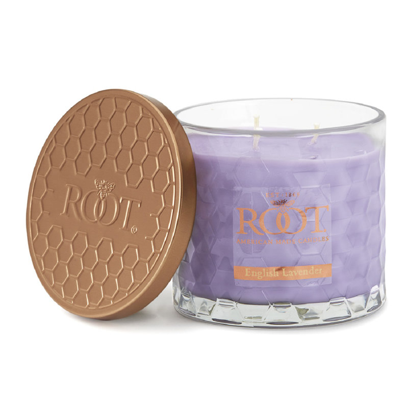 English Lavender Scented Jar Candle