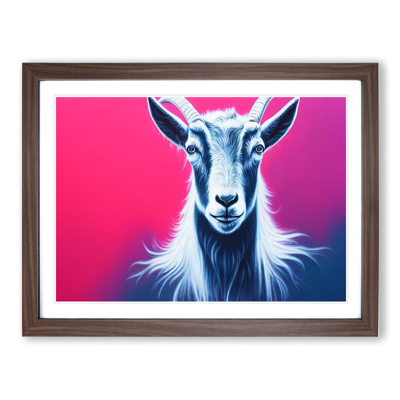 Goat in Colour Vol.4 - Framed Print