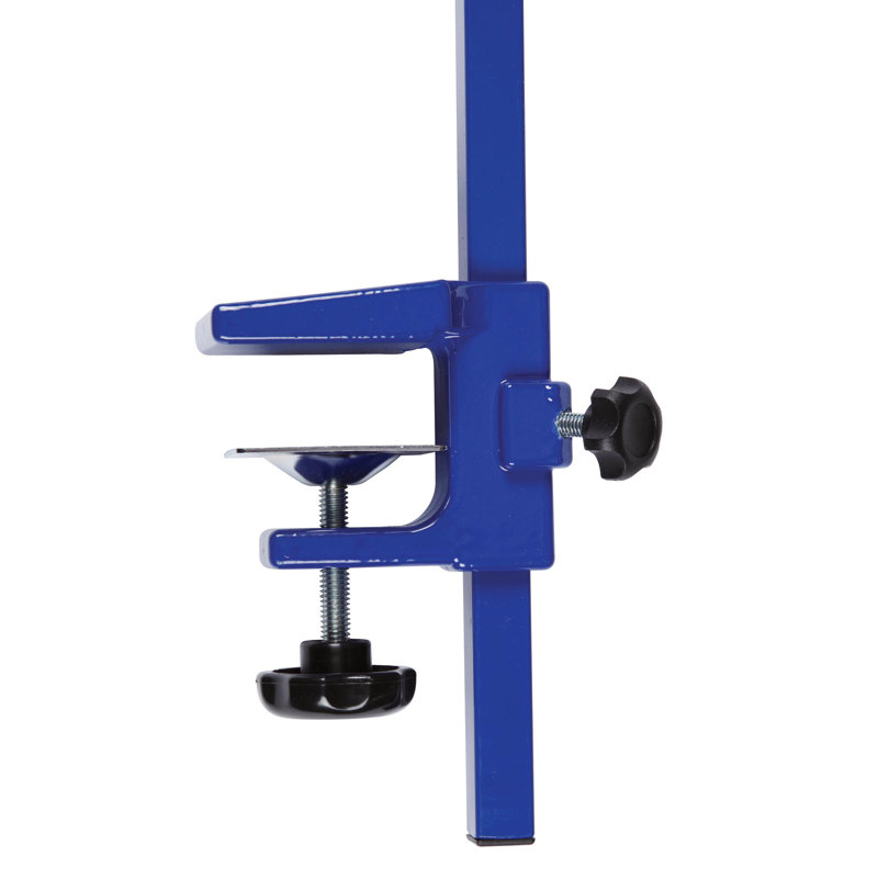 36'' H x 12'' W x 12'' D Metal Adjustable Dog Table Accessory, Blue