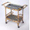 Selena & Rattan Bar Cart