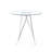 VICE BAR TABLE AND BLACK BAR STOOL SET-963541588