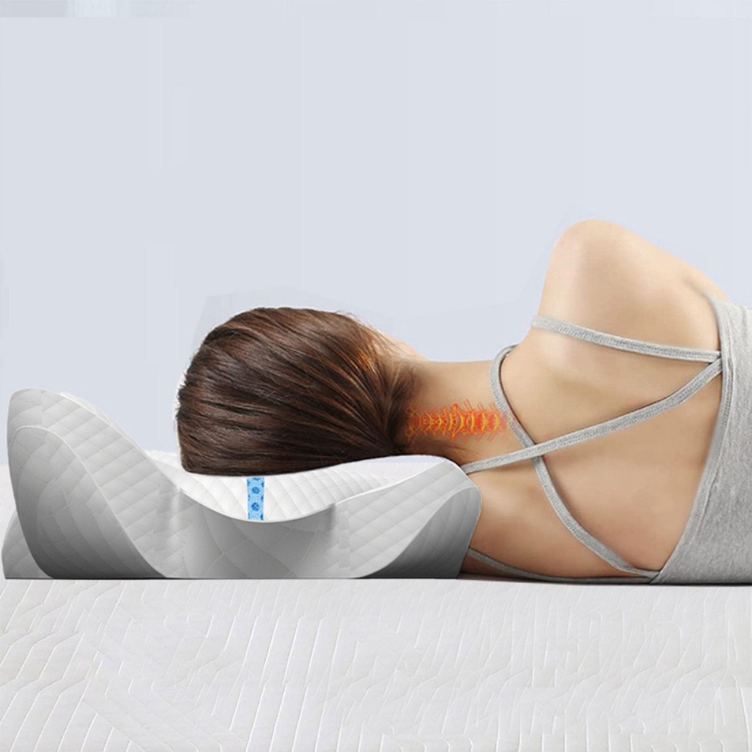 ETA Memory Foam Body Medium Support Pillow Alwyn Home