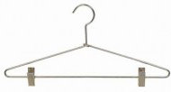 Metal Hangers With Clips for Skirt/Pants Only Hangers Inc. Pack 