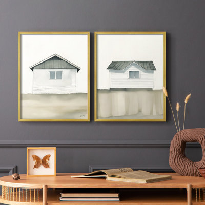 LANDSCAPES Series LXX-Premium Framed Print -Ready to Hang - No Nails Required - No Nails Required