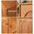 62.99" Brown Rectangular Solid Wood Shoe Storage