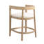 Tabouret de comptoir en hévéa (ensemble de 2)-2047690412-2047690415