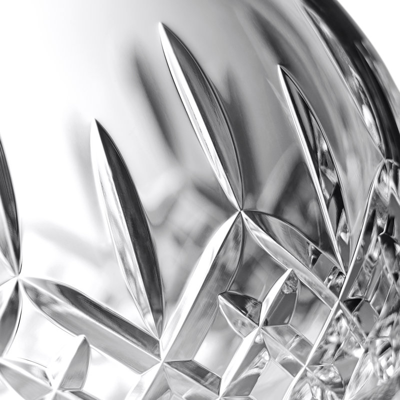 Waterford Lismore Rose Bowl 6in, 7.01" H x 8.07" W x 8.07" D