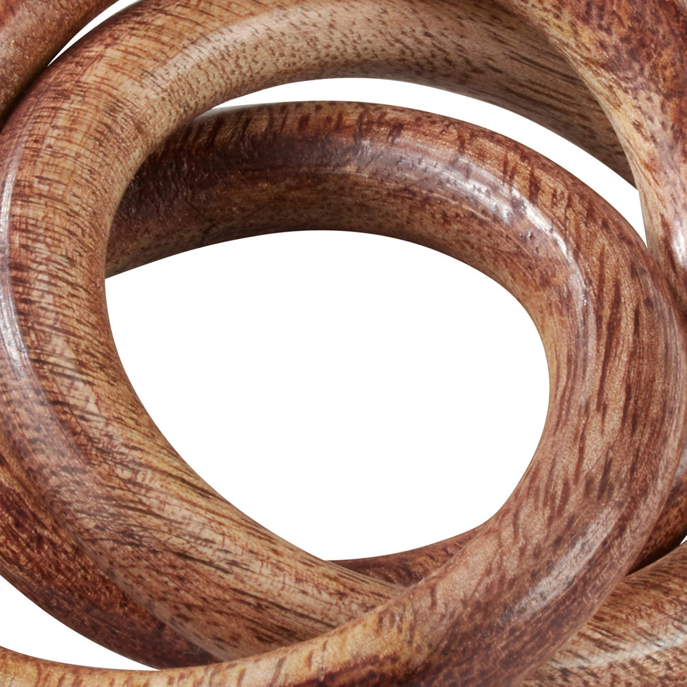 Wood Napkin Ring, Brown