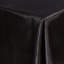 Nappe carrée, décoration de banquet de mariage, décoration de bureau de restaurant, housse de table carrée noire pour les événements de banquet, 4 pièces-428741130-428741133