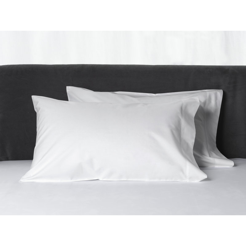 Lineare Pillow Case, Standard Pillowcase, White