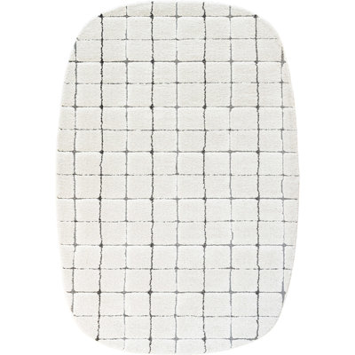 Kanaga Chequered Area Rug