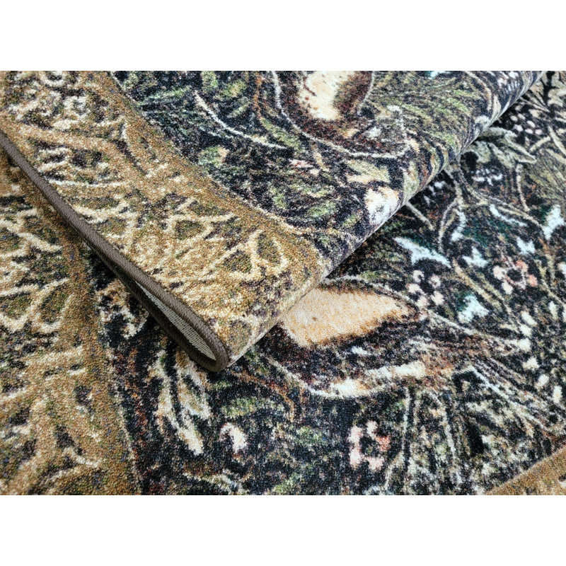 Makailah Premium EnduraStran Nylon Distressed Area Rug, Runner 2'1" x 7'8"