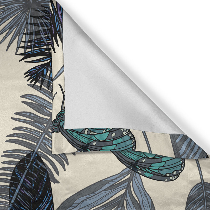 Semi Sheer Curtain Pair