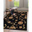 Tapis oriental noir Nordin-500143987