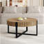 Table basse ronde, table basse cylindrique Handcraft