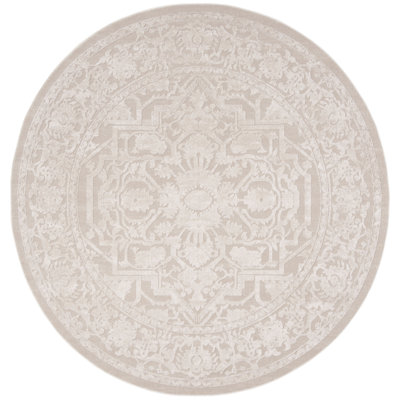 Reflection Oriental Area Rug In Creme / Ivory