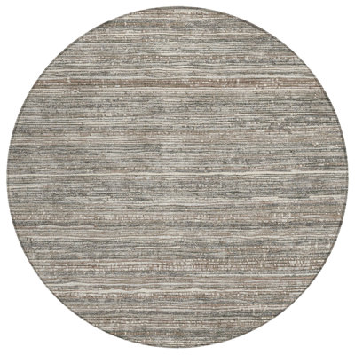 Machine Washable Indoor/Outdoor Xhevrie Beige Rug