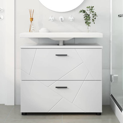 Engineered Wood Bathroom Cabinet