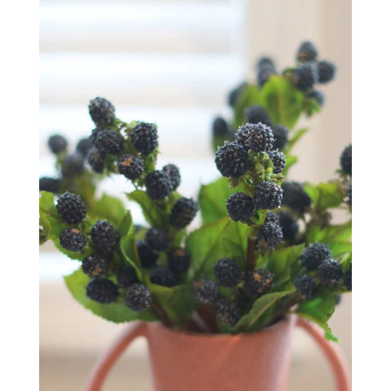 Mûre artificielle de 42 cm, Black