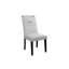 Ensemble de 2 chaises de salle à manger ARIYA GRIS ET NOIR