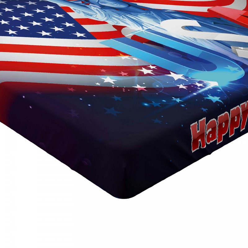 Drap-housse 4 er de juillet, Drap-housse simple TG