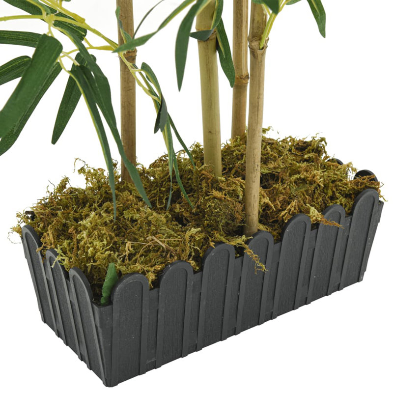 Faux Bamboo Tree in Pot, 80 cm H