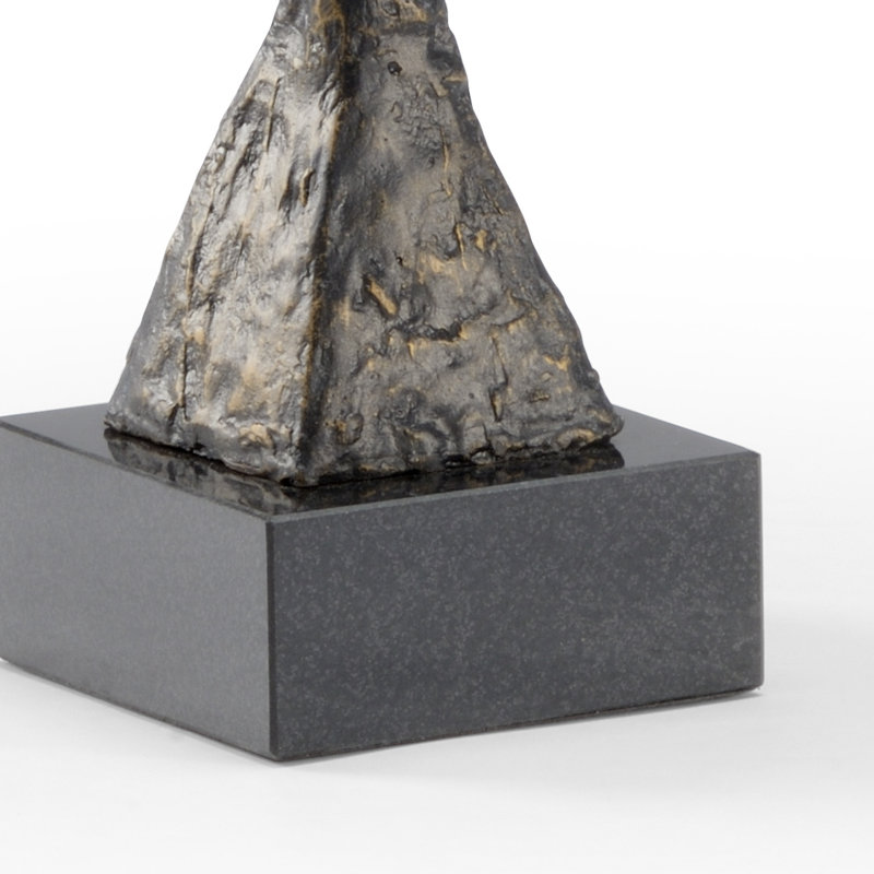 Frederick Cooper Statue, 33.5" H x 5.3" W x 5.3" D