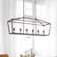 Luminaire suspendu linéaire pour îlot de cuisine 6 lumières Farmhouse-584004466