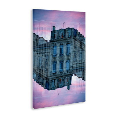 Surreal Symmetry Building Facade Canvas, design by Robin Vandenabeele