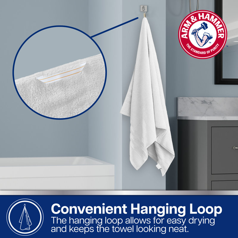 Arm & Hammer Performance Hand Towels, Blue