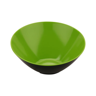 GET Bol de service en angle, 1,9 pte, noir / bleu