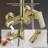 10" Wall Mounted Exposed Shower System With Tub Spout And Height Adjustable Handheld Shower-99421254