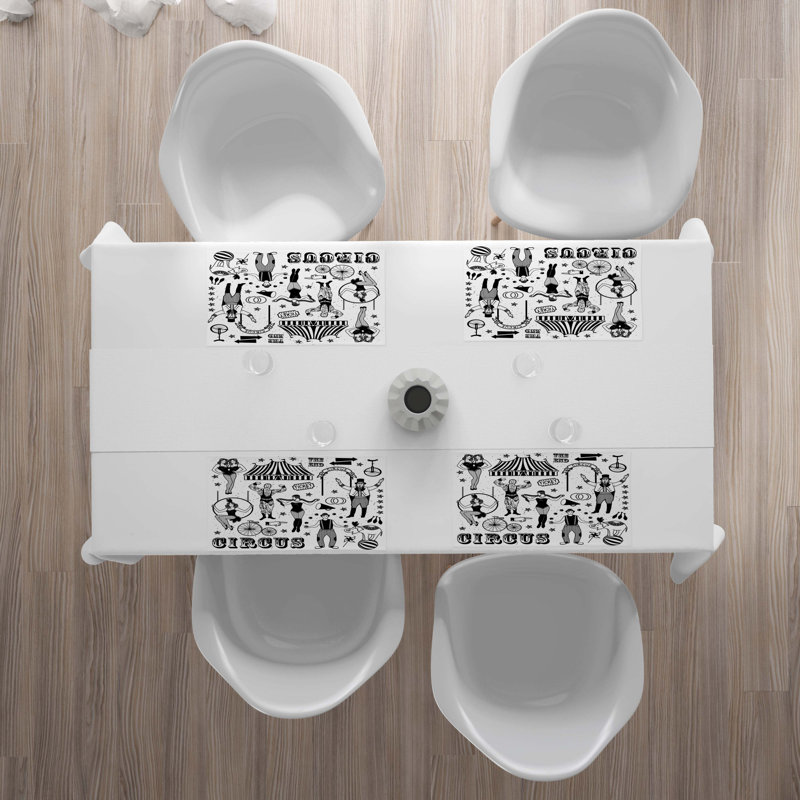 Polyester Abstract Rectangle Placemat