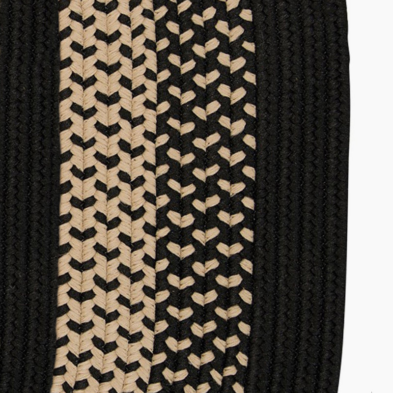 Tapis noir Dobbin, Tapis de couloir 2 pi x 9 pi