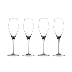9,5 oz verres à champagne, ensemble de 4