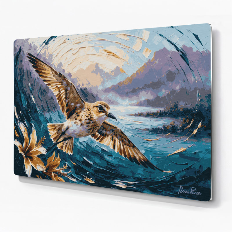 Art mural gris Hawaiian Pacific, H 12 po x l 18 po
