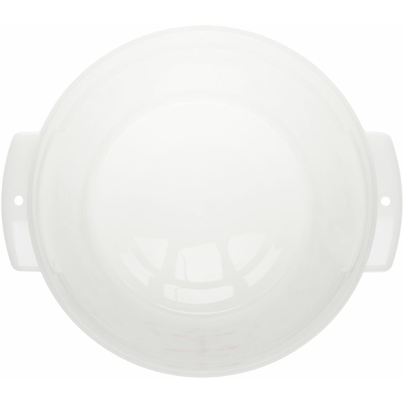Carlisle Food Service Products StorPlus 1.5 Gallons Circle Food Storage Container, White