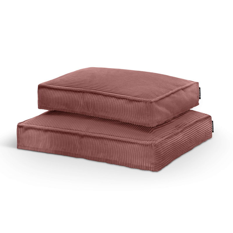 Nairne Polyester Pet Bed, 15cm H x 76cm W x 60cm D, Red