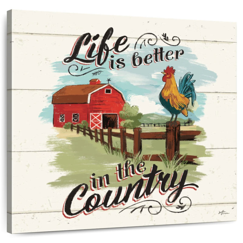 Lilie Country Farm Life, H 33 po x l 33 po