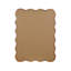 Miroir décoratif rectangulaire en bois massif 30 po x 40 po Natural Wood-745717055