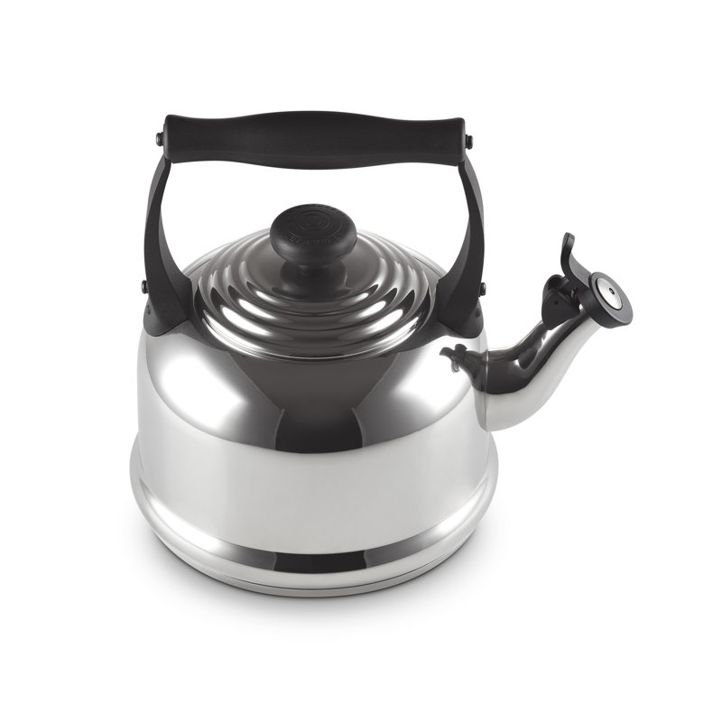 Le Creuset Traditional Kettle with Fixed Whistle 2.1L, Stainless Steel