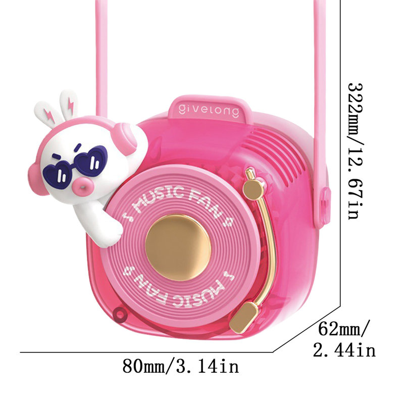 Ventilateur portatif de petite taille avec petit ventilateur Kondieu Fan, A