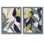 Flores Noche IV - Ensemble de 2 peintures sur toile encadrées-1975104214-1975104213-1975094406