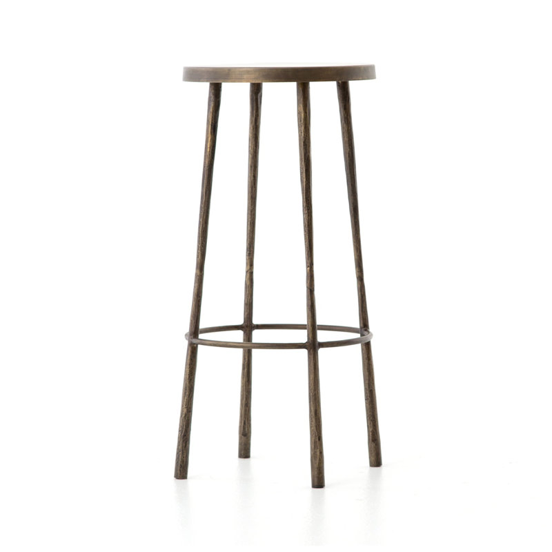 Westwood 26" Counter Stool, Antique Brass, Bar Stool (30" Seat Height)