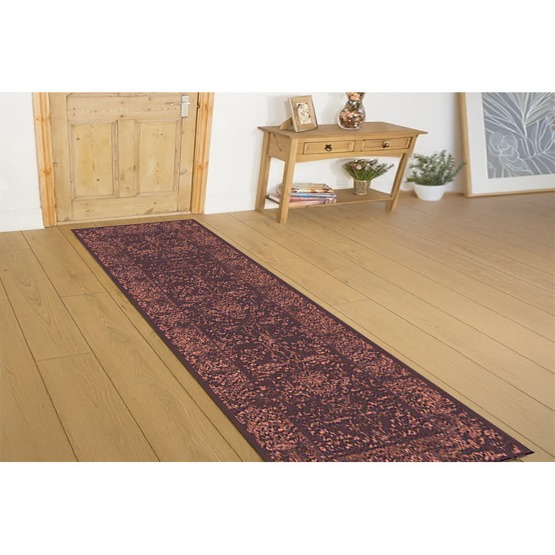 Hileman 13701-600 Rouille, Tapis de couloir 2 pi 2 po x 7 pi