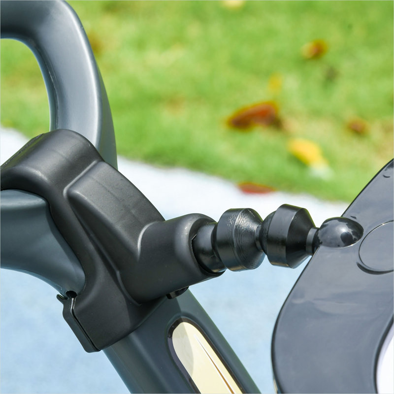 Scooters pour enfants de 3 po pour l'extérieur en Pp blanc et métal, avec cadre en métal pour 12 à 36 mois