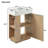 21.6" Single Bathroom Vanity With Ceramic Top