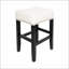 26-inch Backless Ivory Leather Counter Stool (Set of 2)